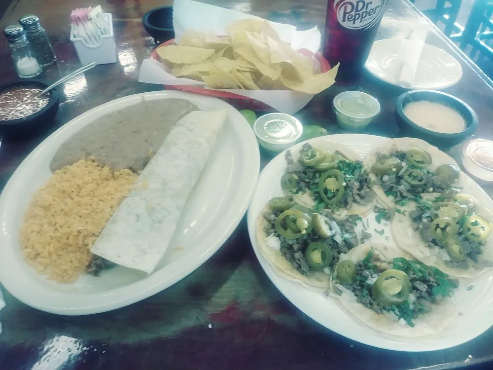 Burrito & 10 Taco Lunch