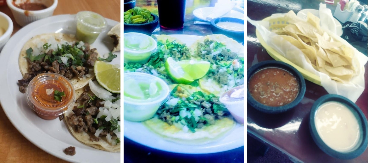 Tacos El Palomo Menu